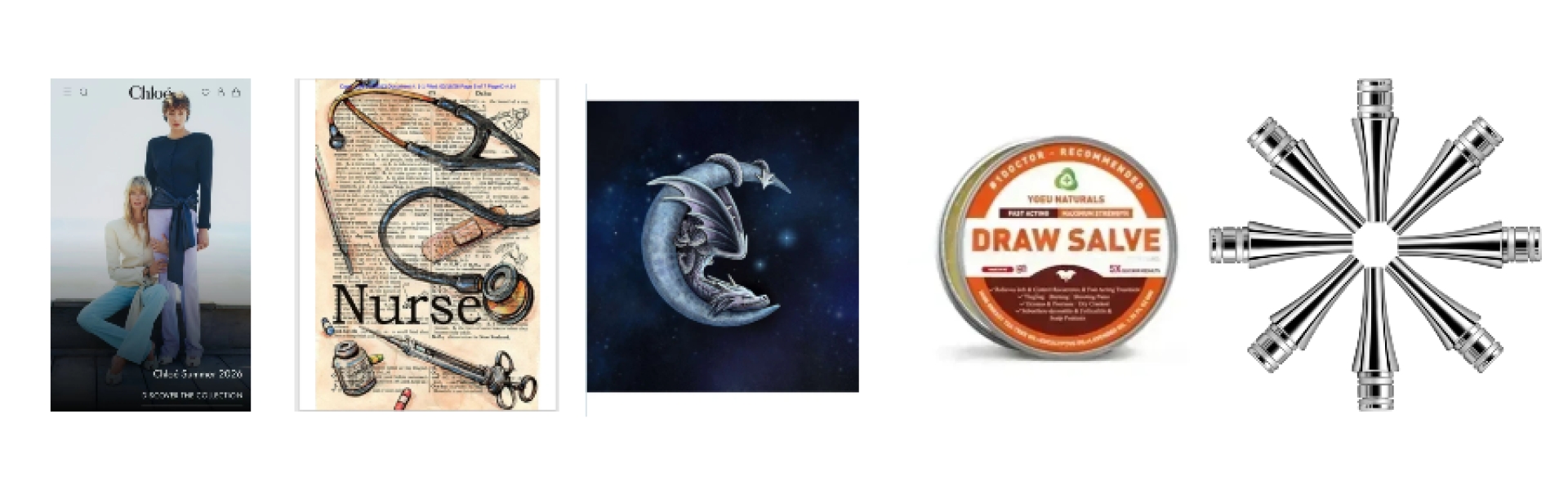 亚马逊卖家危！！这13张图已经被盯上了！Chloe S.A.S品牌、钻石画笔尖继续起诉！（还有这款护肤膏好多同款哦~）