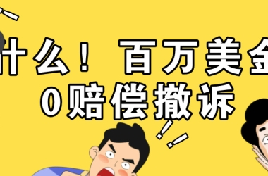百万美金冻结0赔偿撤诉，又一中国卖家大获全胜！！