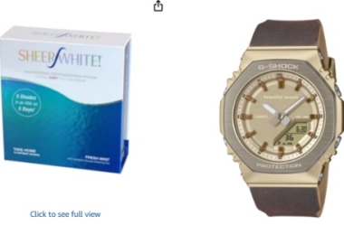 Casio 卡西欧3日连发6案！牙贴/风扇专利、骷髅插画集体维权，卖家火速自查下架！